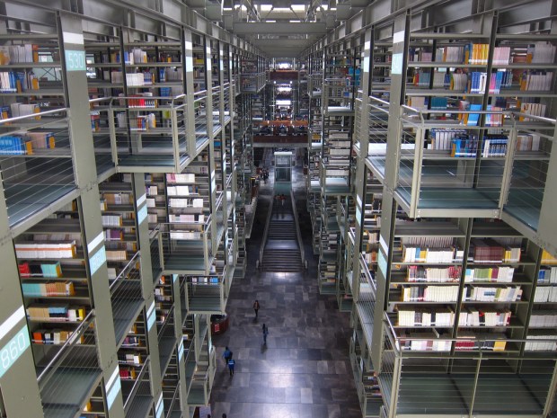 Vasconcelos Library by Wesley & Brandon Rosenblum on flickr