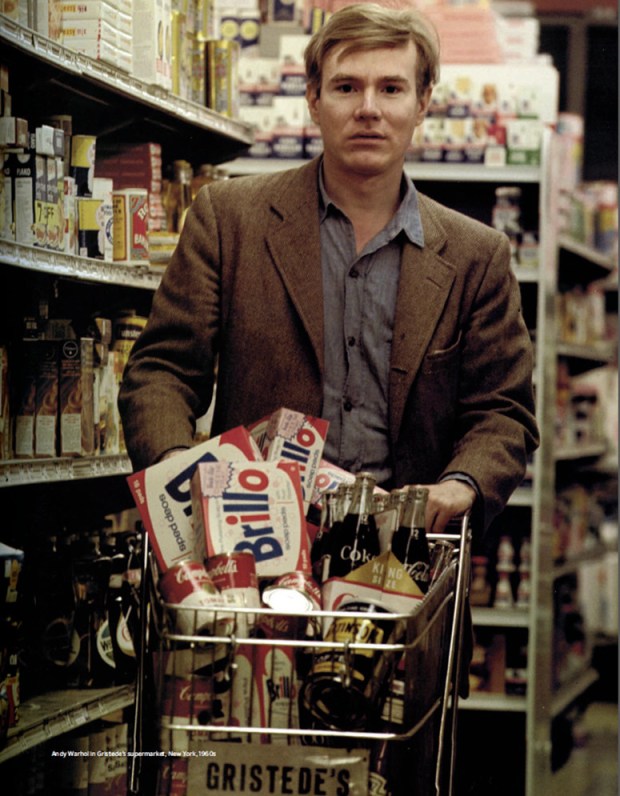 Andy Warhol shopping