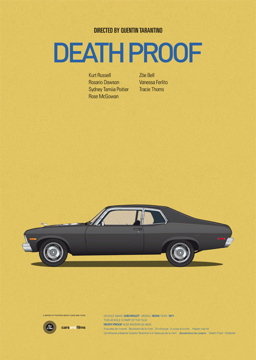 CarsAndFilms by Jesús Prudencio_Death Proof