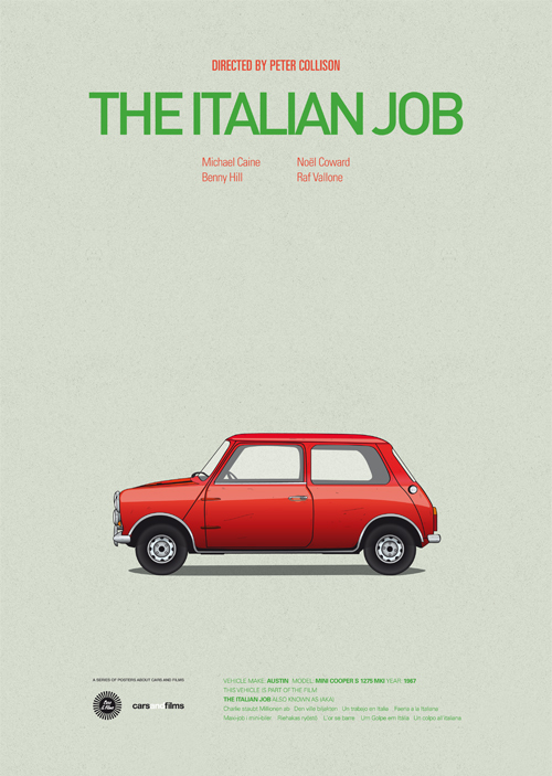 CarsAndFilms by Jesús Prudencio_The Italian Job