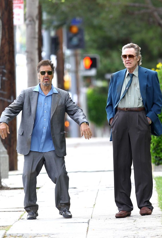 Al Pacino with Christopher Walken (2012)