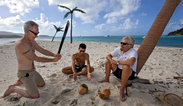 McEnroe, Djokovic and Branson
