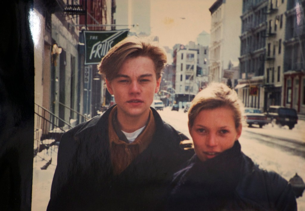 Leonardo DiCaprio with Kate Moss