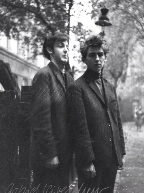 Paul McCartney and George Harrison