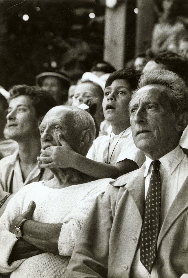 Pablo Picasso and Jean Cocteau
