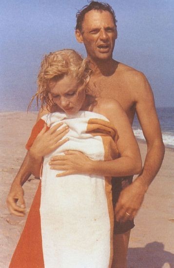 Marilyn Monroe and Arthur Miller