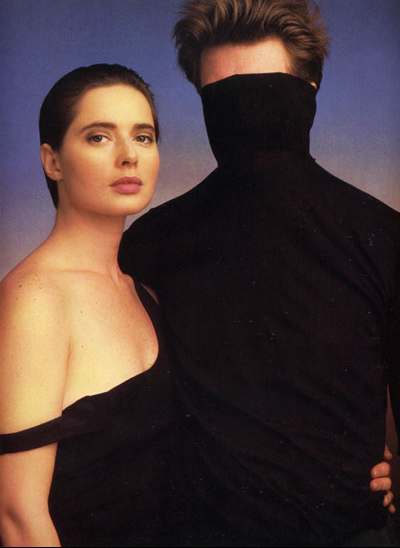 Isabella Rossellini with David Lynch