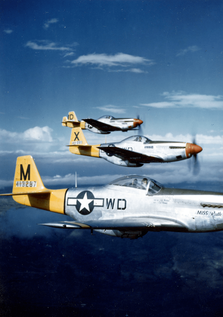 P-51D Mustangs