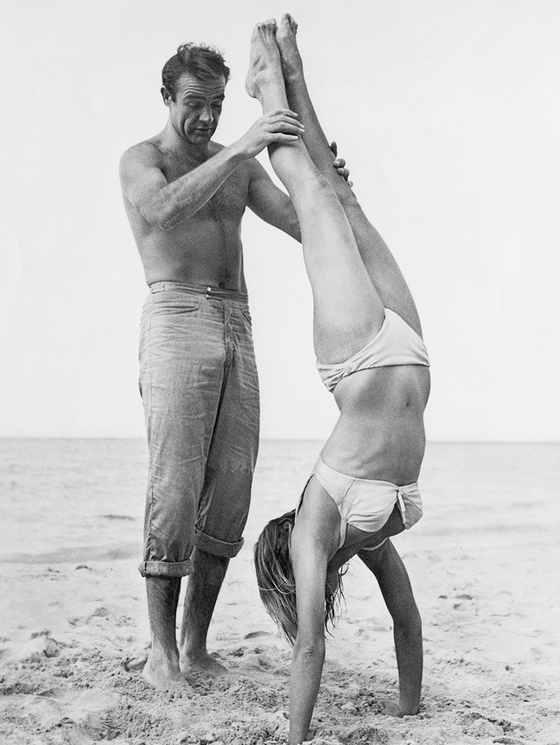 Sean Connery with Ursula Andress
