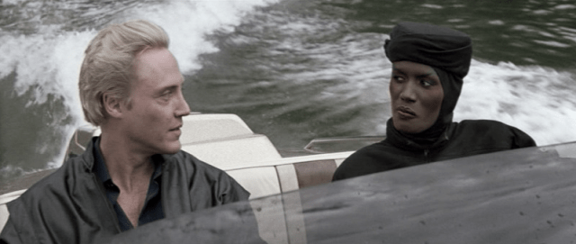 Christopher Walken with Grace Jones