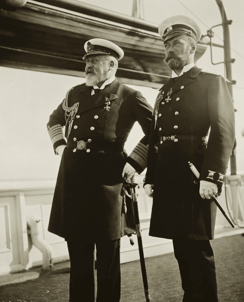 Tsar Nicholas II and King Edward VII
