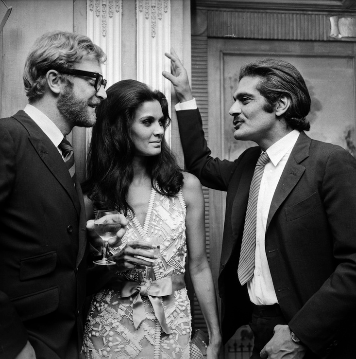 Michael Caine, Florinda Bolkan and Omar Sharif