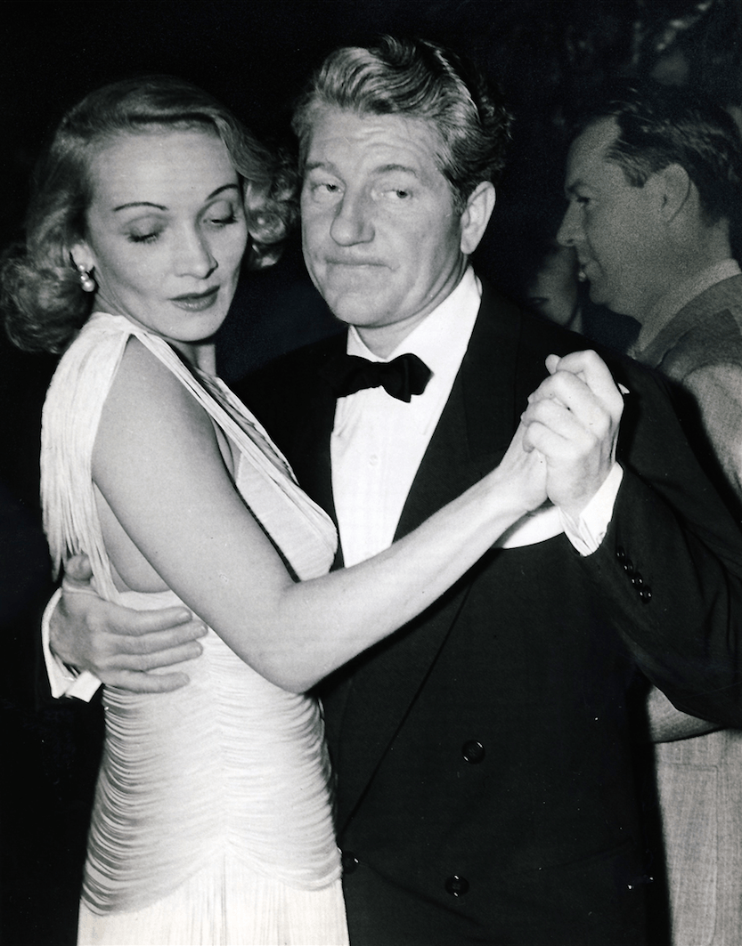 Marlene Dietrich with Jean Gabin
