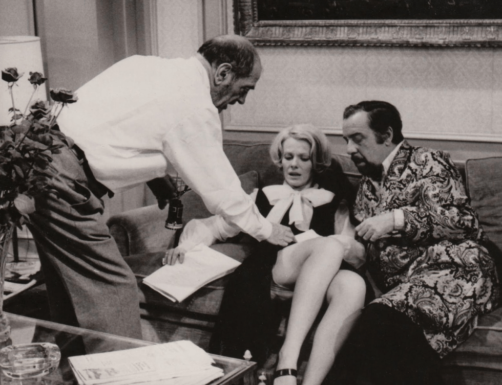 Luis Buñuel, Delphine Seyrig and Fernando Rey