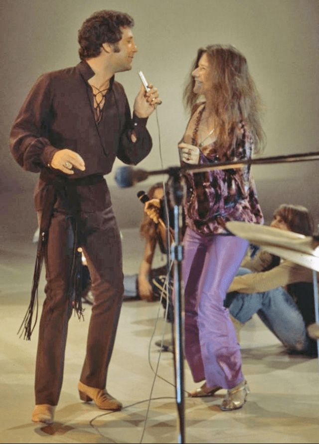 Janis Joplin w Tom Jones