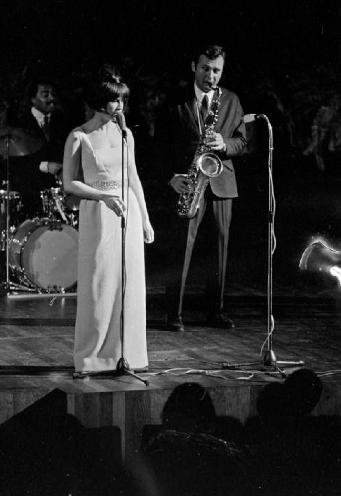 Astrud Gilberto and Stan Getz