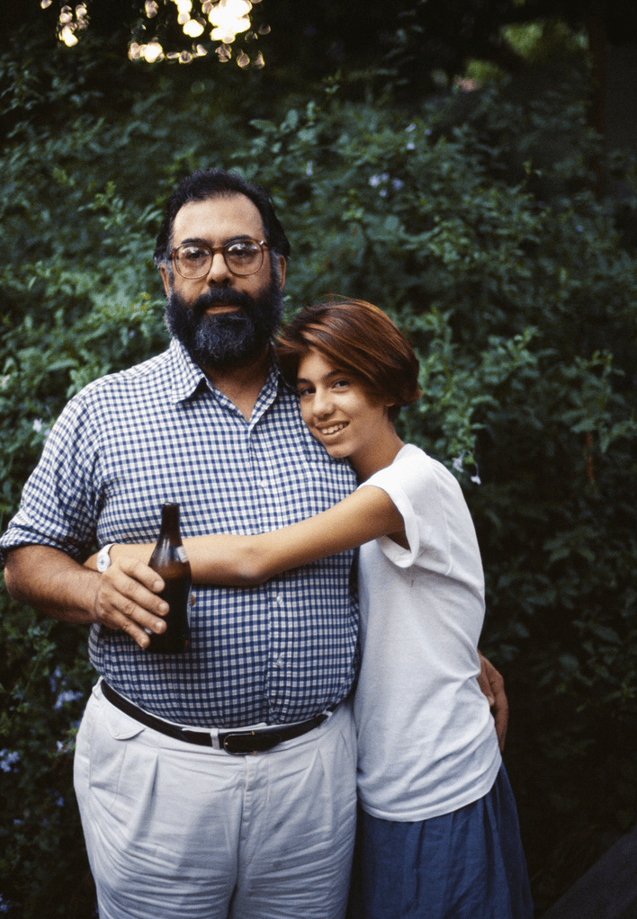 Francis and Sofia Coppola