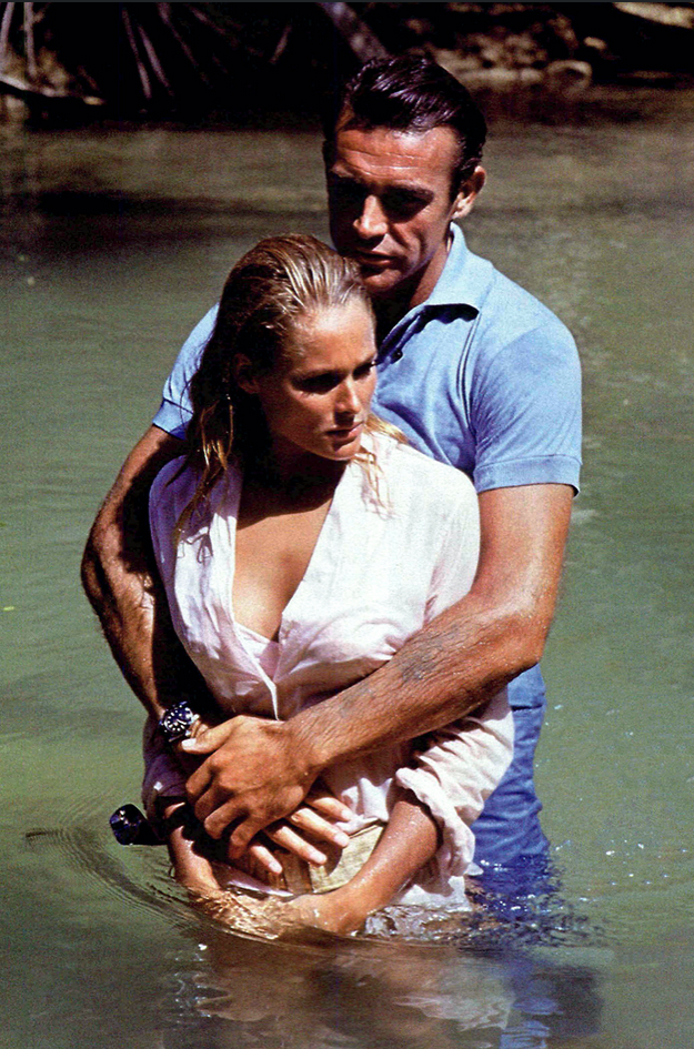 Ursula Andress with Sean Connery