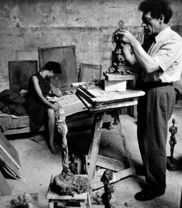 Alberto and Annette Giacometti
