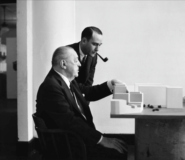 Herbert Greenwald and Mies Van Der Rohe
