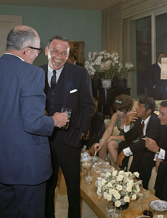 Frank Sinatra with Billy Wilder