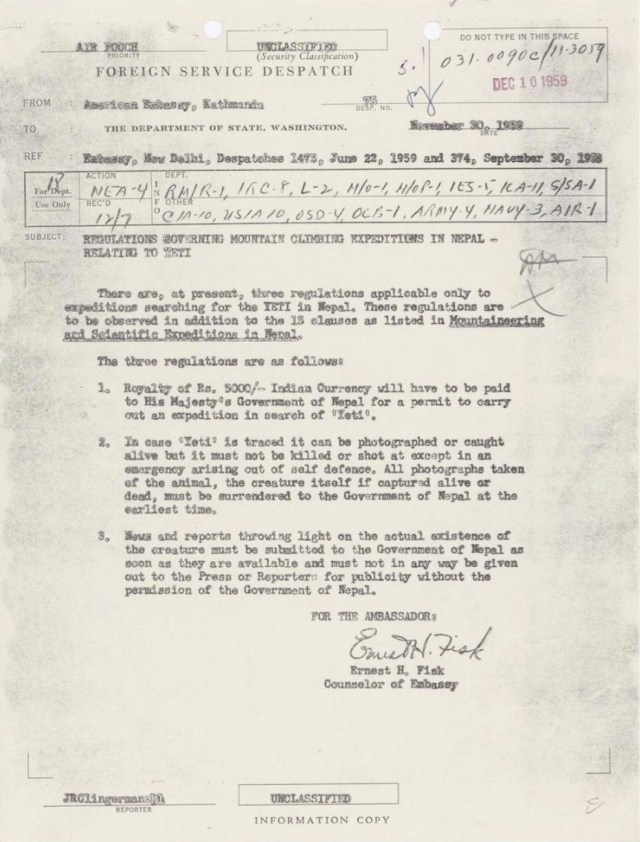 In search of the Yeti