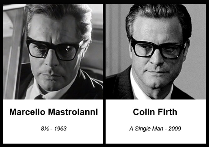 Marcello Mastroianni and Colin Firth