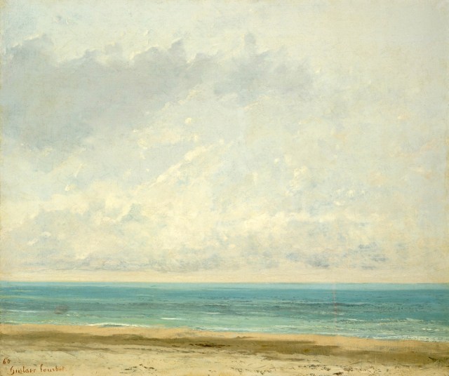 Gustave Courbet: Calm Sea