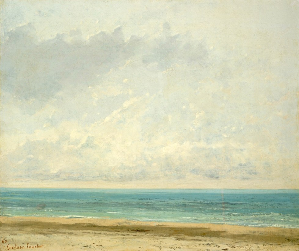 Gustave Courbet: Calm Sea