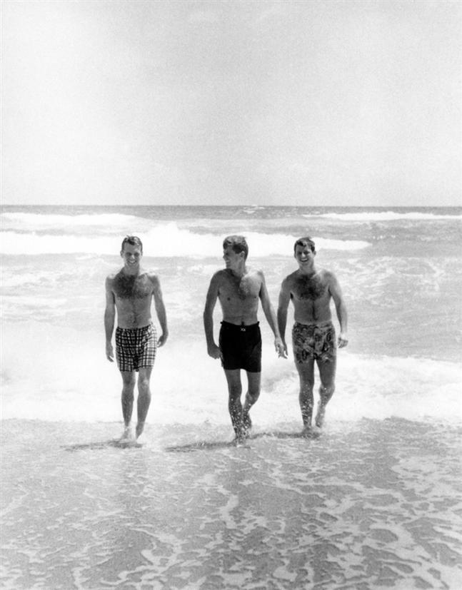 Robert, John and Edward Kennedy
