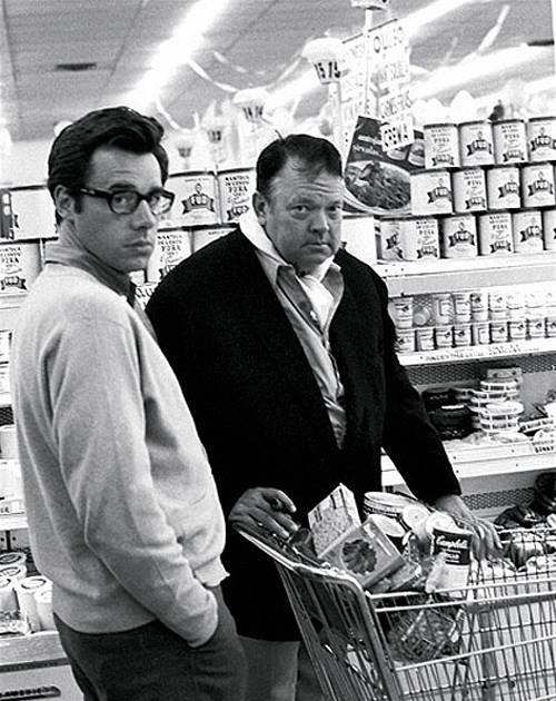 Peter Bogdanovich and Orson Welles