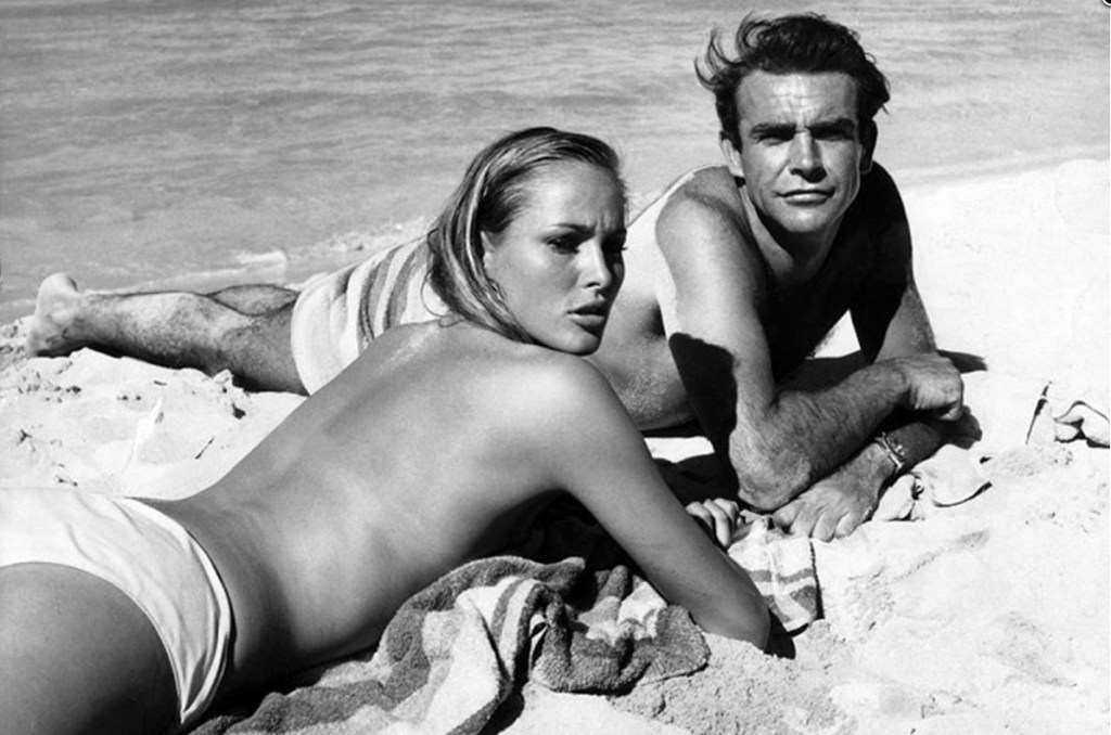 Sean Connery and Ursula Andress