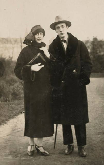 Véra Slonim with Vladimir Nabokov